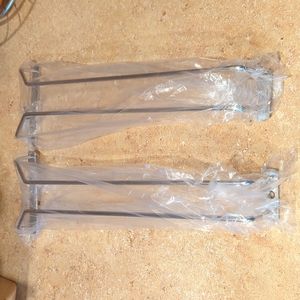 2 under cabinet wine glass racks